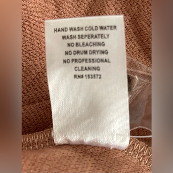 NWT Böhme Quilted Mauve Cardigan - Picture 8 of 8